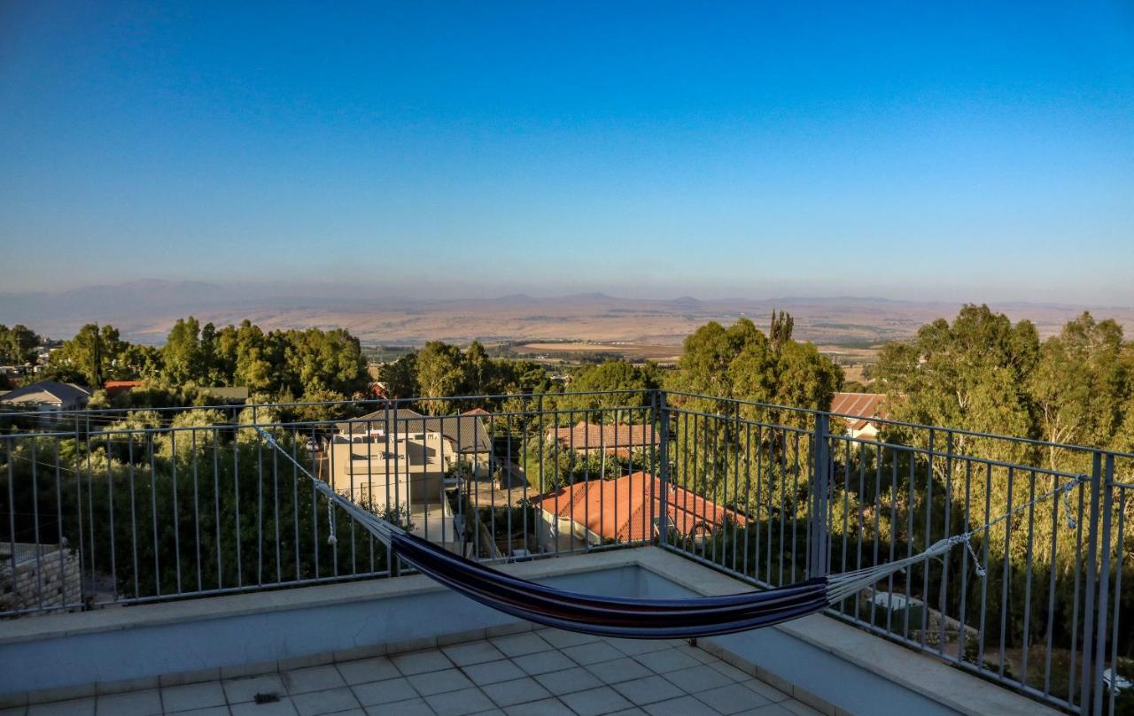 Rosh Pinna Home With A View Bagian luar foto